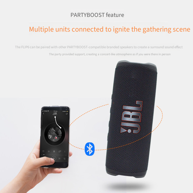 JBL FLIP6 Portable Speaker wit - огляд і ціна Jbl Speaker Flip 6